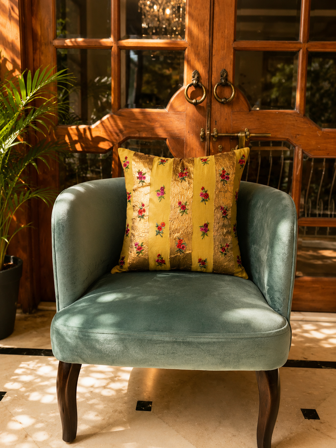 Gulnaar Sage Cushion