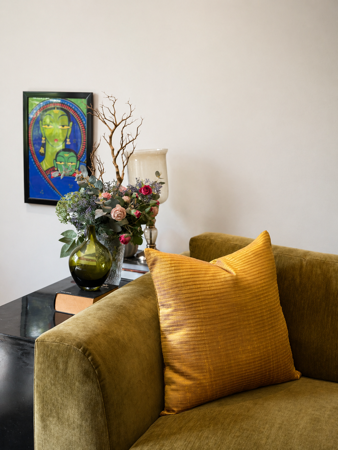 Chand Peetambar Cushion