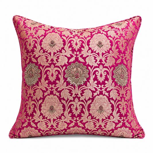 Bloom Zari Cushion