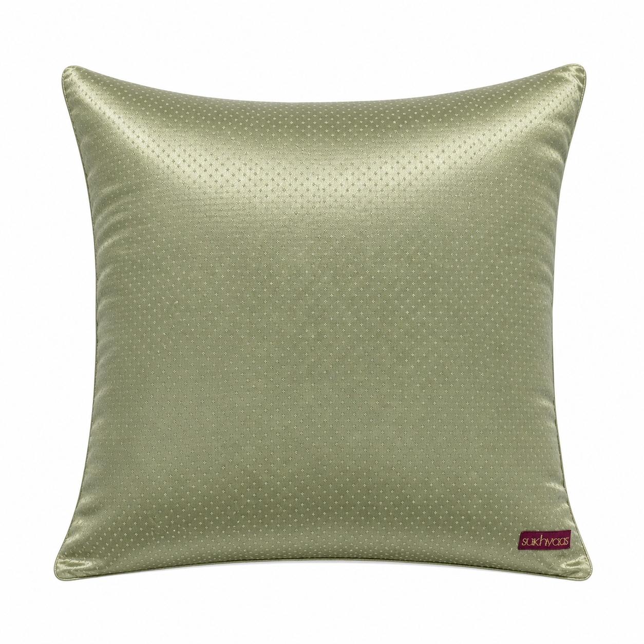 Charakha Dark Green Cushion