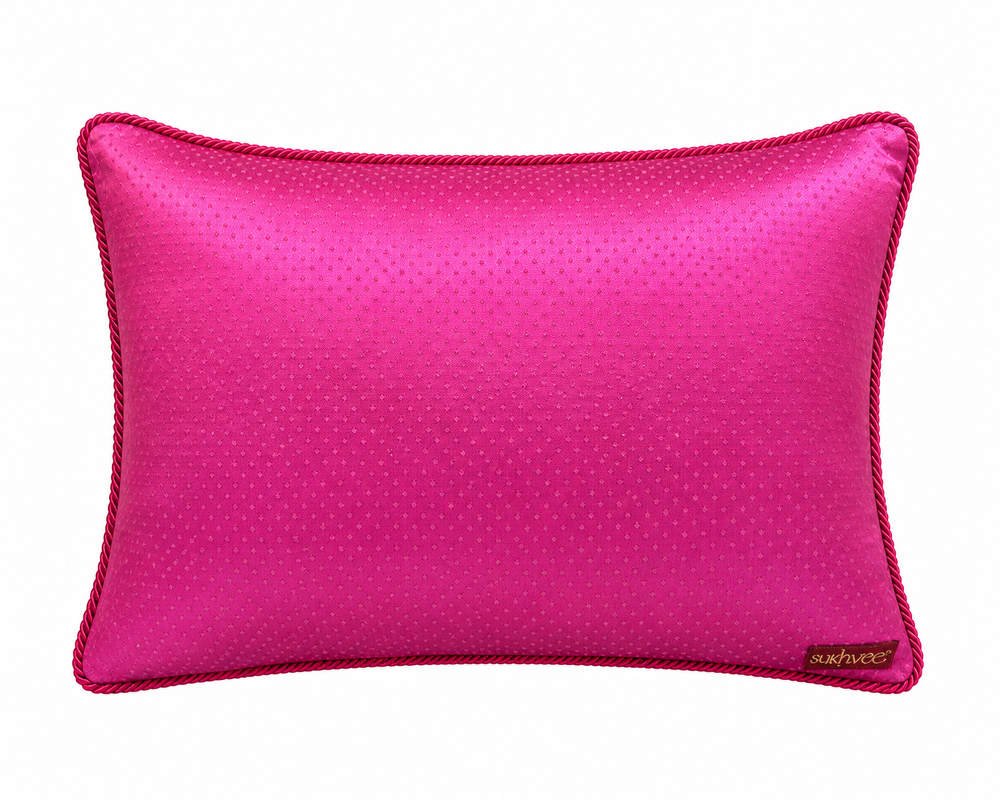 Blossom Sage Zari Jaali Cushion